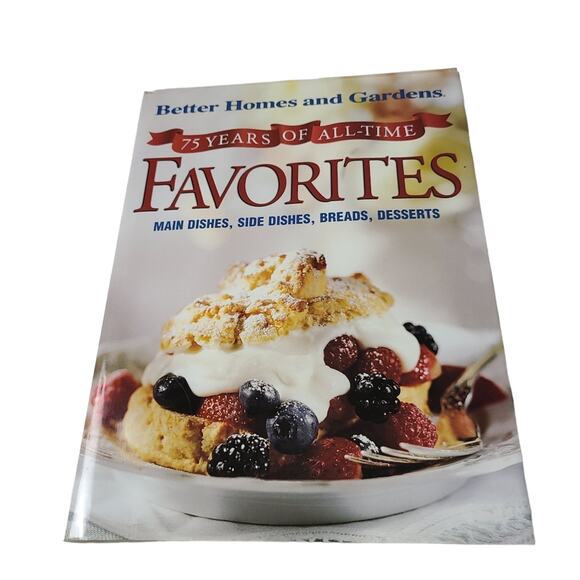 Better Homes & Gardens 75 Years All Time Favorites Cookbook Kitchen - Picture 1 of 11